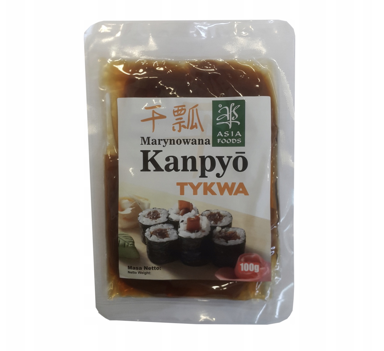 Маринований гарбуз "Kanpyo" для суші 100г*60