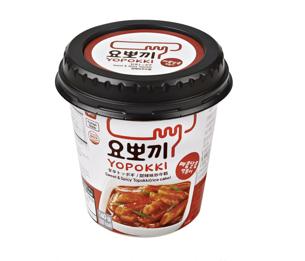 Корейські токпокі (йопоккі) Hot&Spicy 120г